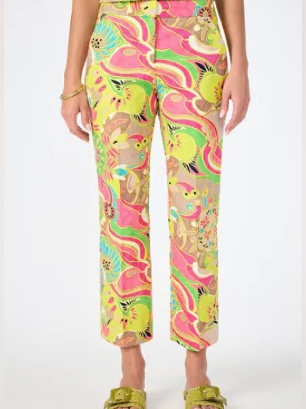 Trina Turk Lulu Pants in Multi NWT Size 10
